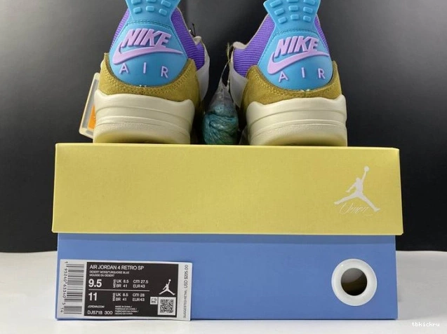 Reps TBK SP Air Moss 4 Desert Jordan DJ5718-300 Union x 0725